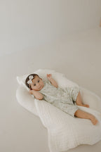 French Terry Romper | Coast