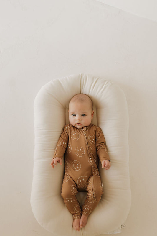 Bamboo Zip Pajamas | Sandstone Smiles