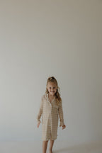 Toddler Bamboo Sleeping Dress | Grid