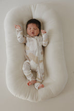 Bamboo Zip Pajamas Zipper Romper | Camo 2.0