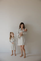 Toddler Bamboo Sleeping Dress | Picnic Plaid