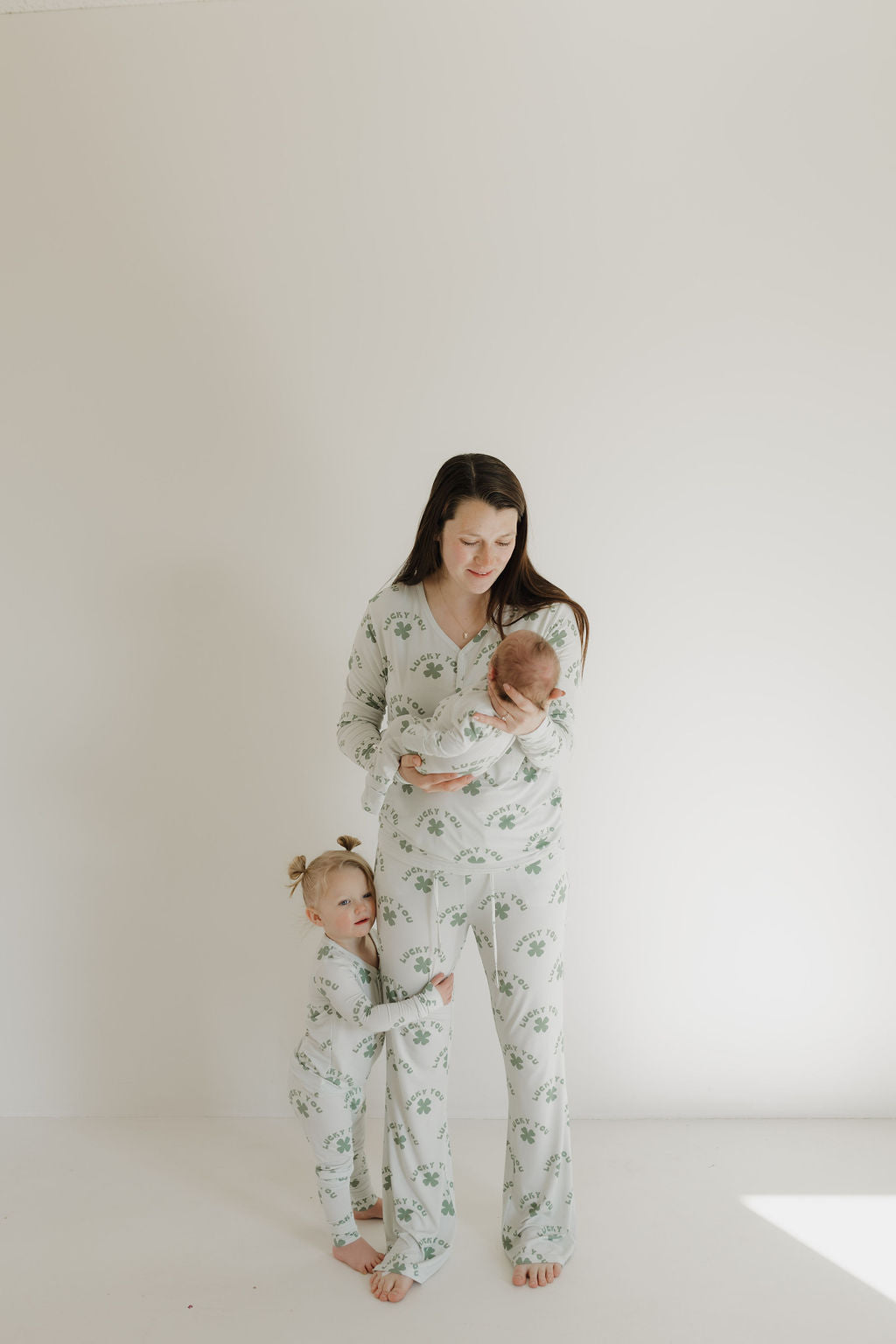 Bamboo Zip Pajamas | Lucky You Zipper Romper