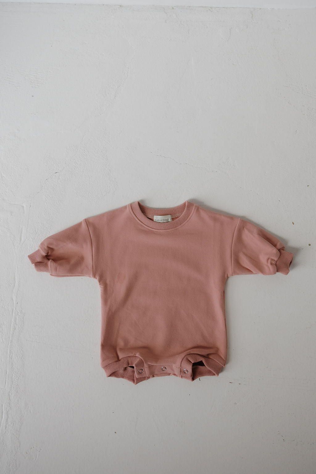 Sweatshirt Romper | Rose