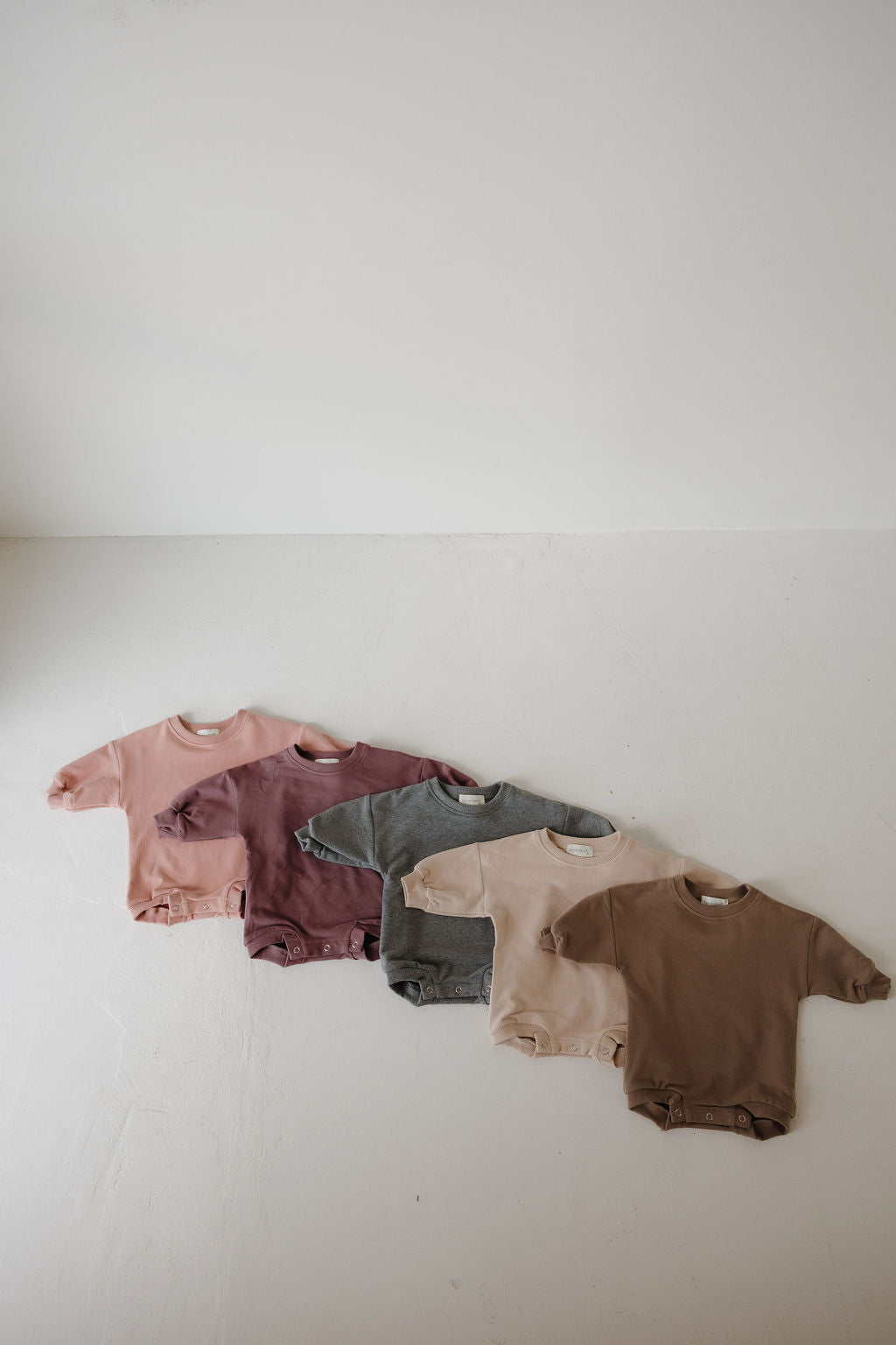 Sweatshirt Romper | Cashew