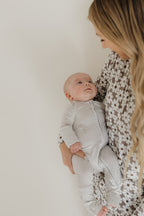 Bamboo Zip Pajamas Zipper Romper | Howdy