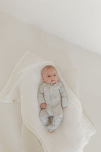 Bamboo Zip Pajamas Zipper Romper | Howdy