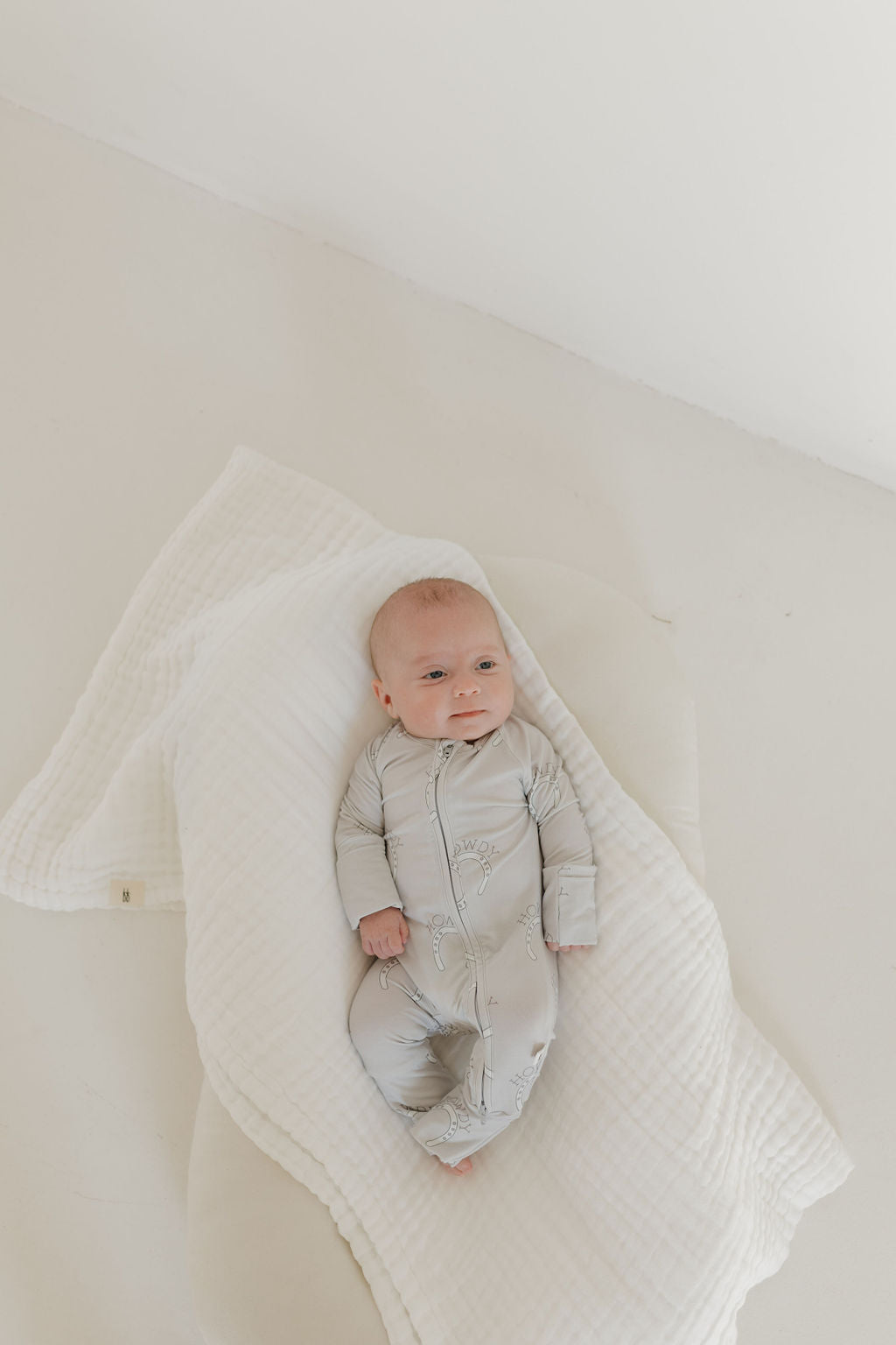 Bamboo Zip Pajamas Zipper Romper | Howdy