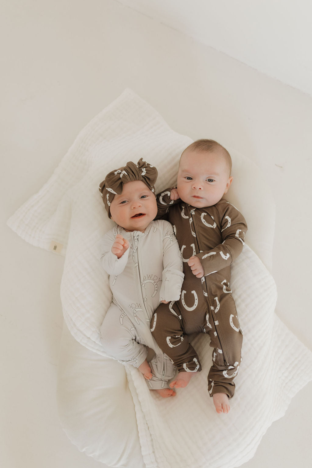 Bamboo Zip Pajamas Zipper Romper | Howdy