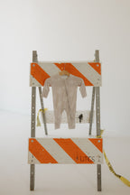 Bamboo Zip Pajamas Zipper Romper | Excavator