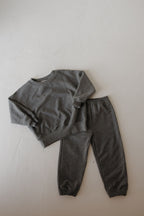 Child Sweat Set | Charcoal