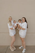 Short Sleeve Romper | Heather