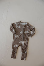Bamboo Zip Pajamas Zipper Romper | Dirt Bike