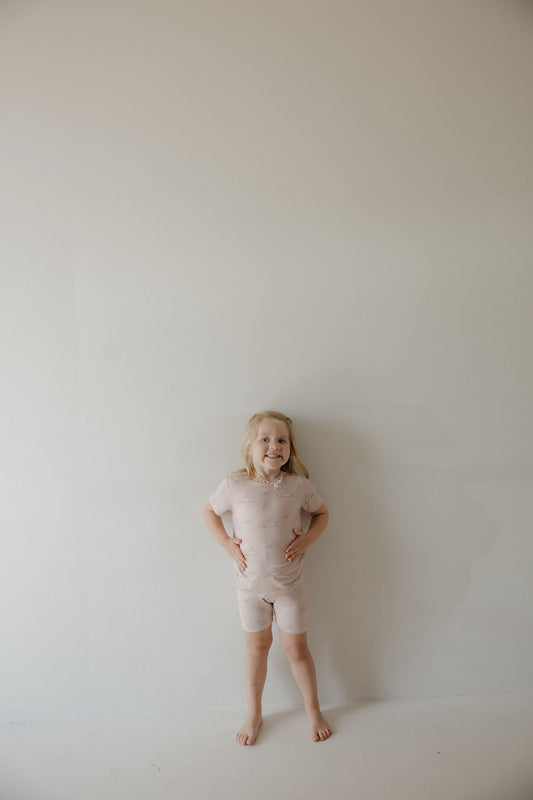 Bamboo Short Set | Ruby