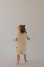 Terry Tank Short Set | Creamsicle