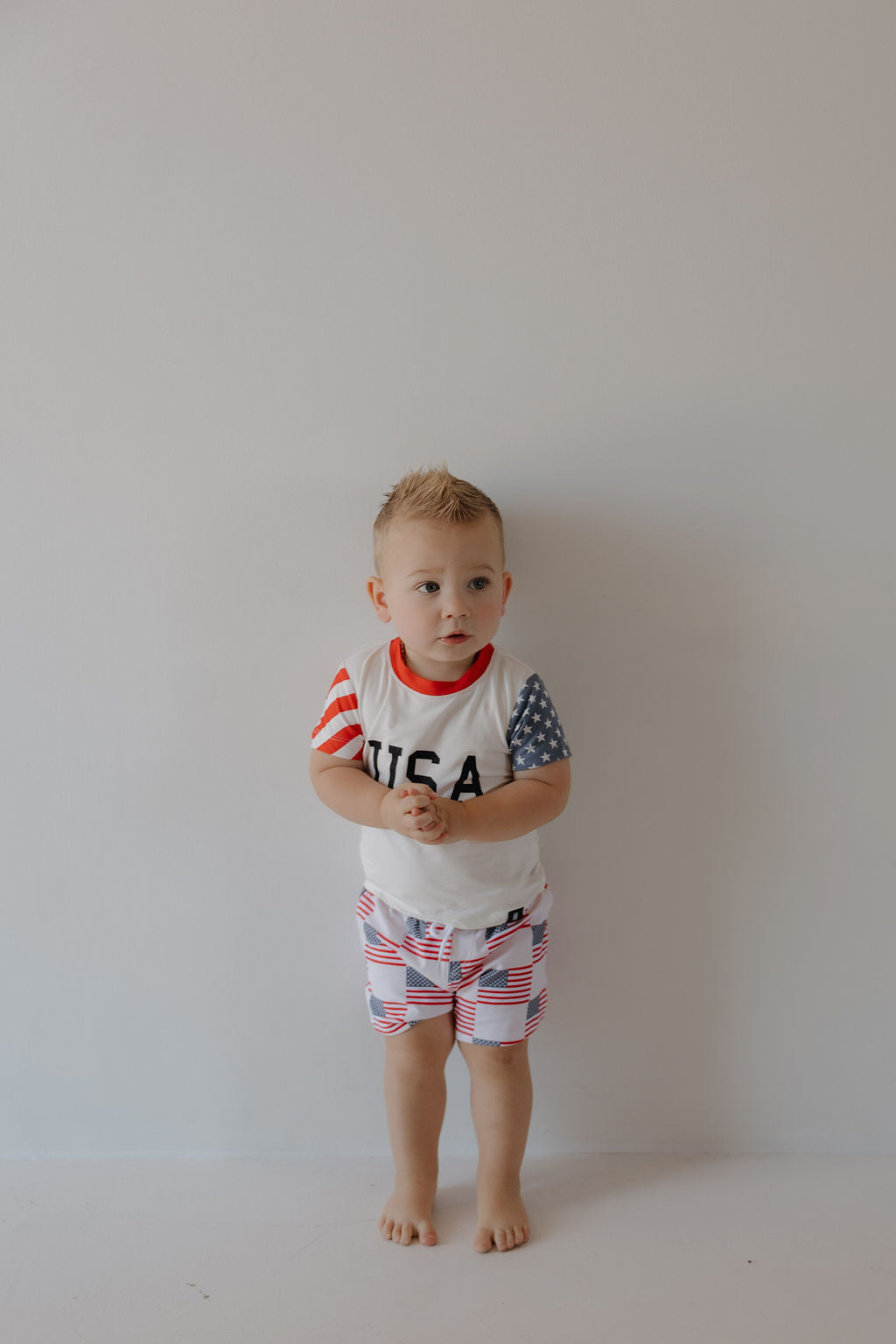 Child Bamboo T-Shirt | Stars & Stripes