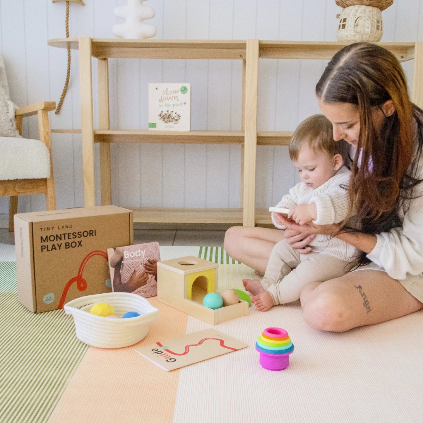 Tiny Land® Montessori Toys for Newborns (7–9 Months)