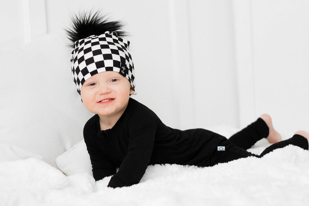 BLACK DREAM ZIPPER ROMPER