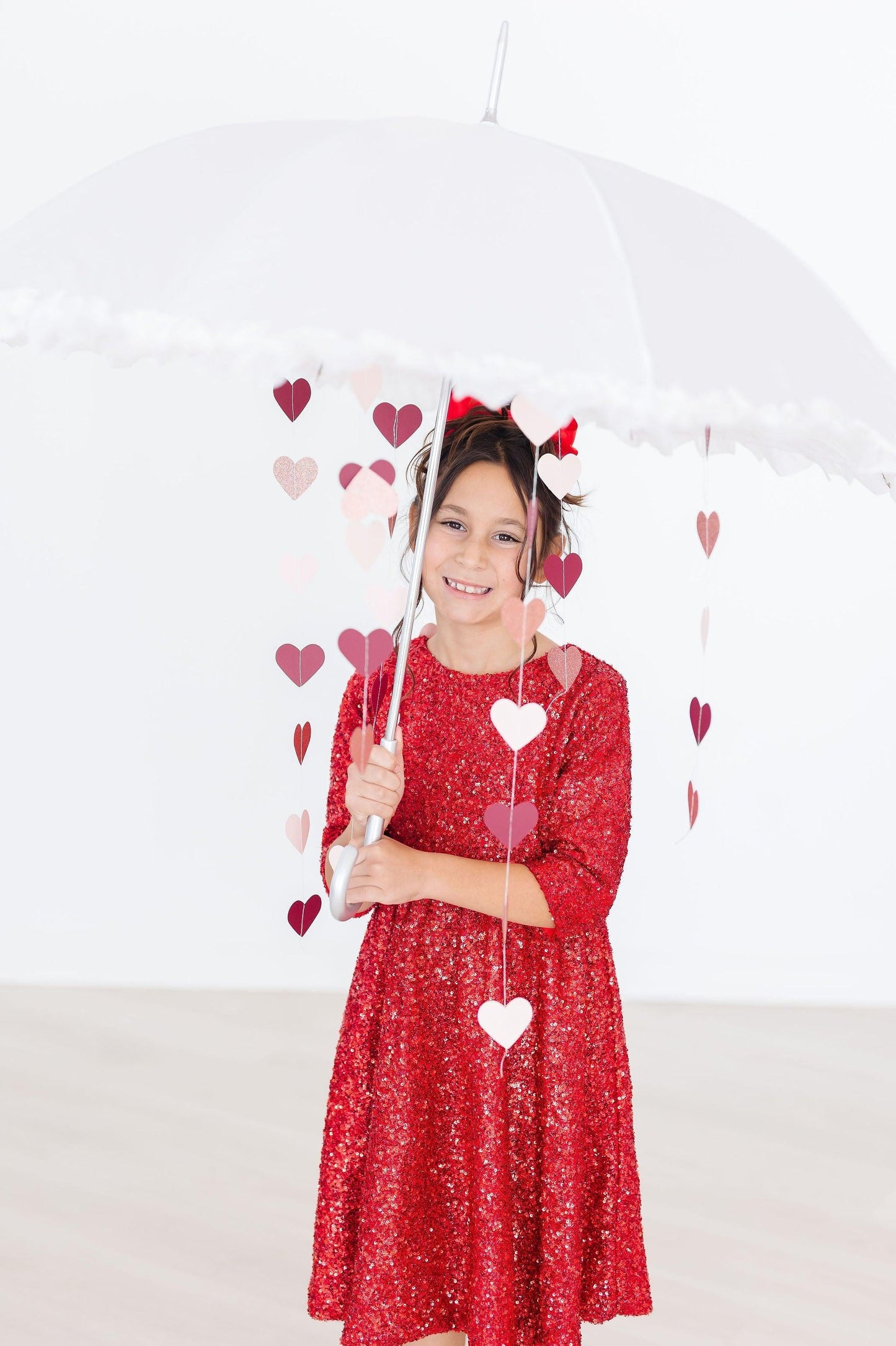 SALE Red Sequin Dress