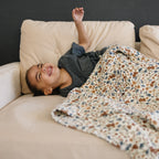 Harvest Floral Muslin Quilt Blanket