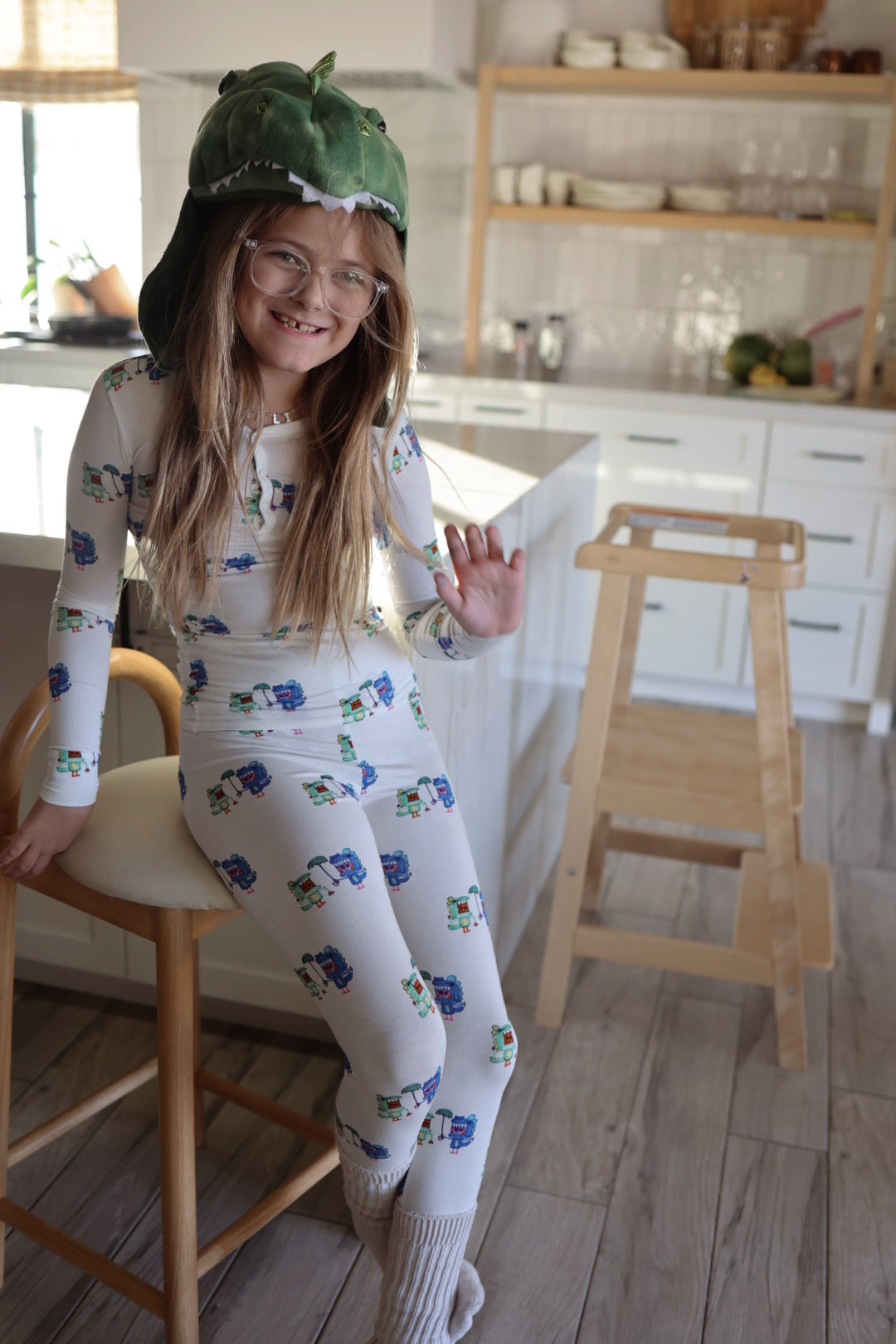 Bamboo Two Piece Pajamas | Charli's Monsters