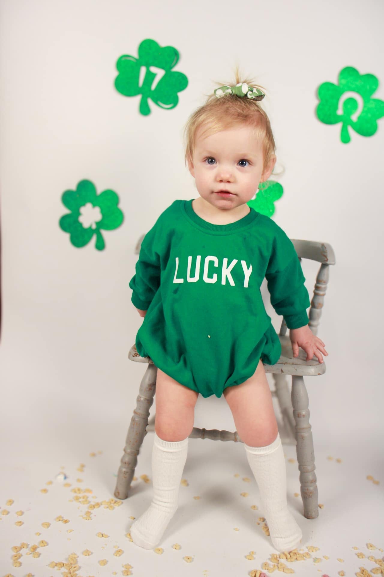 Lucky Sweatshirt - Crewneck or Romper