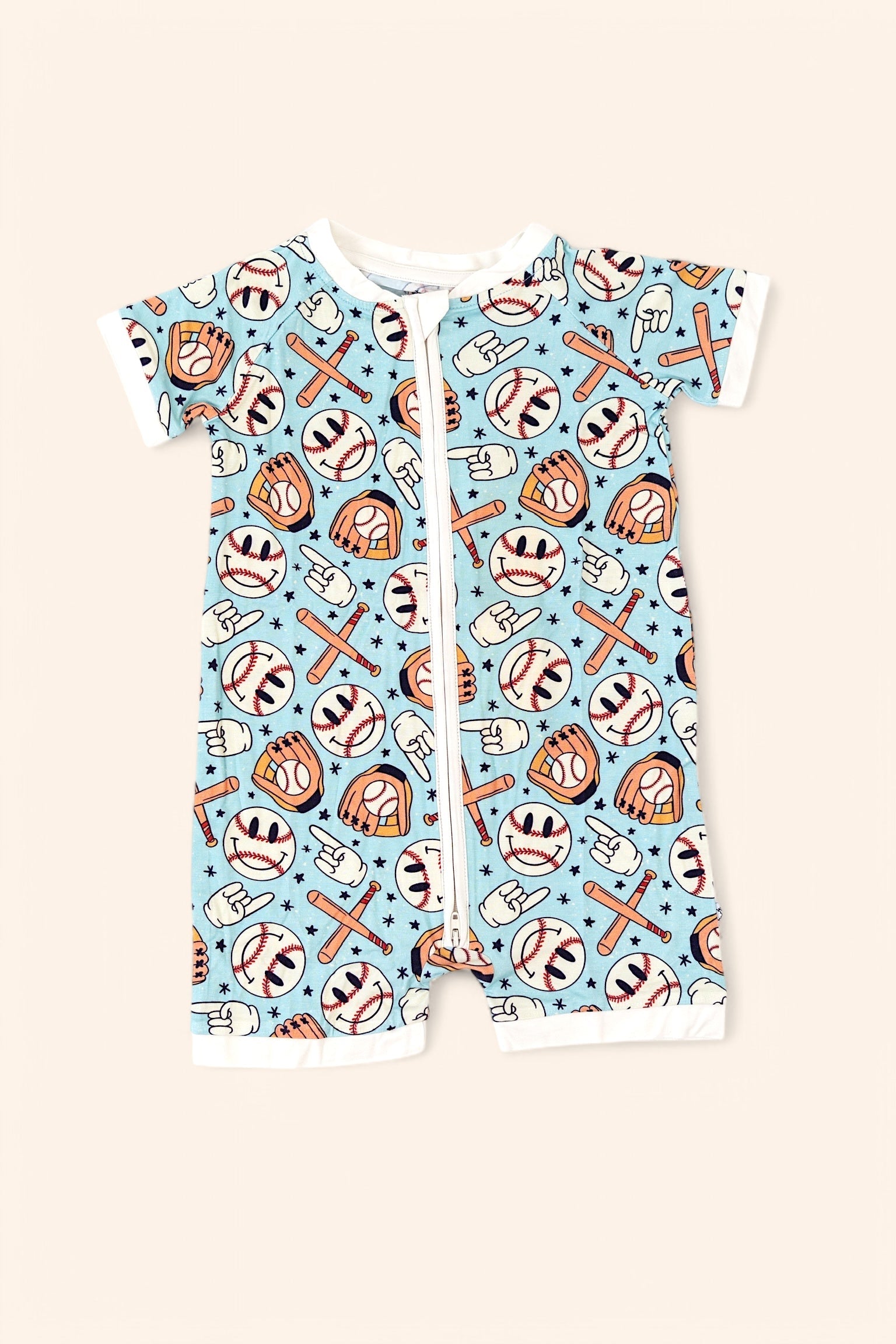 BASEBALL SMILEY DREAM SHORTIE