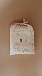 Muslin Crib Sheet | Just Smile Ivory
