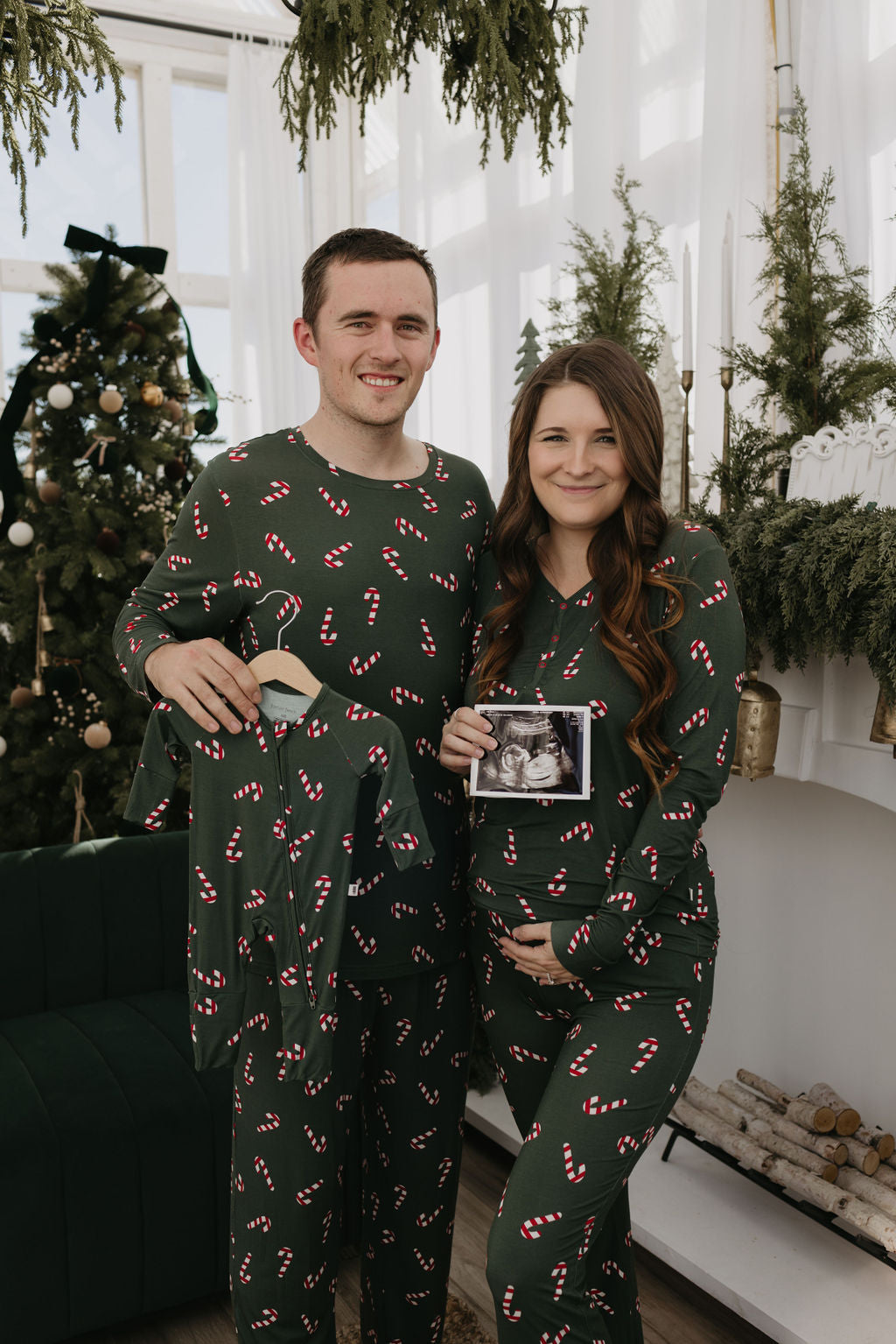 Women's Bamboo Pajamas | Candy Cane Lane 2024