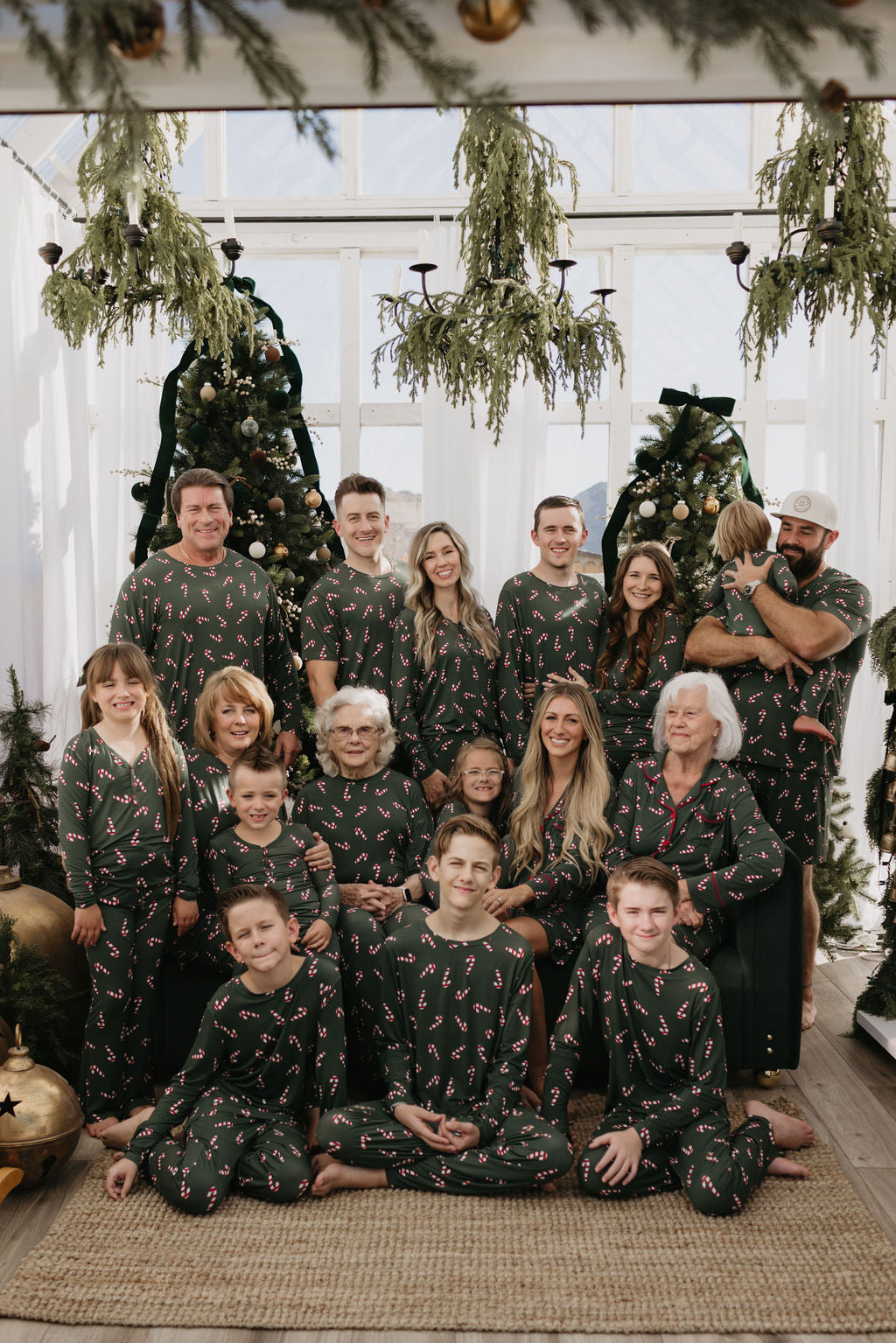 Women's Bamboo Pajamas | Candy Cane Lane 2024