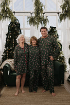 Men's Bamboo Pajamas | Candy Cane Lane 2024