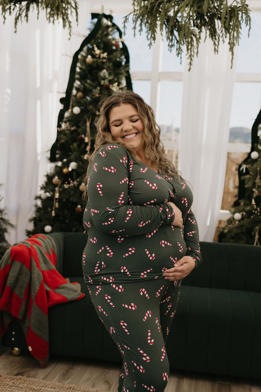 Women's Bamboo Pajamas | Candy Cane Lane 2024