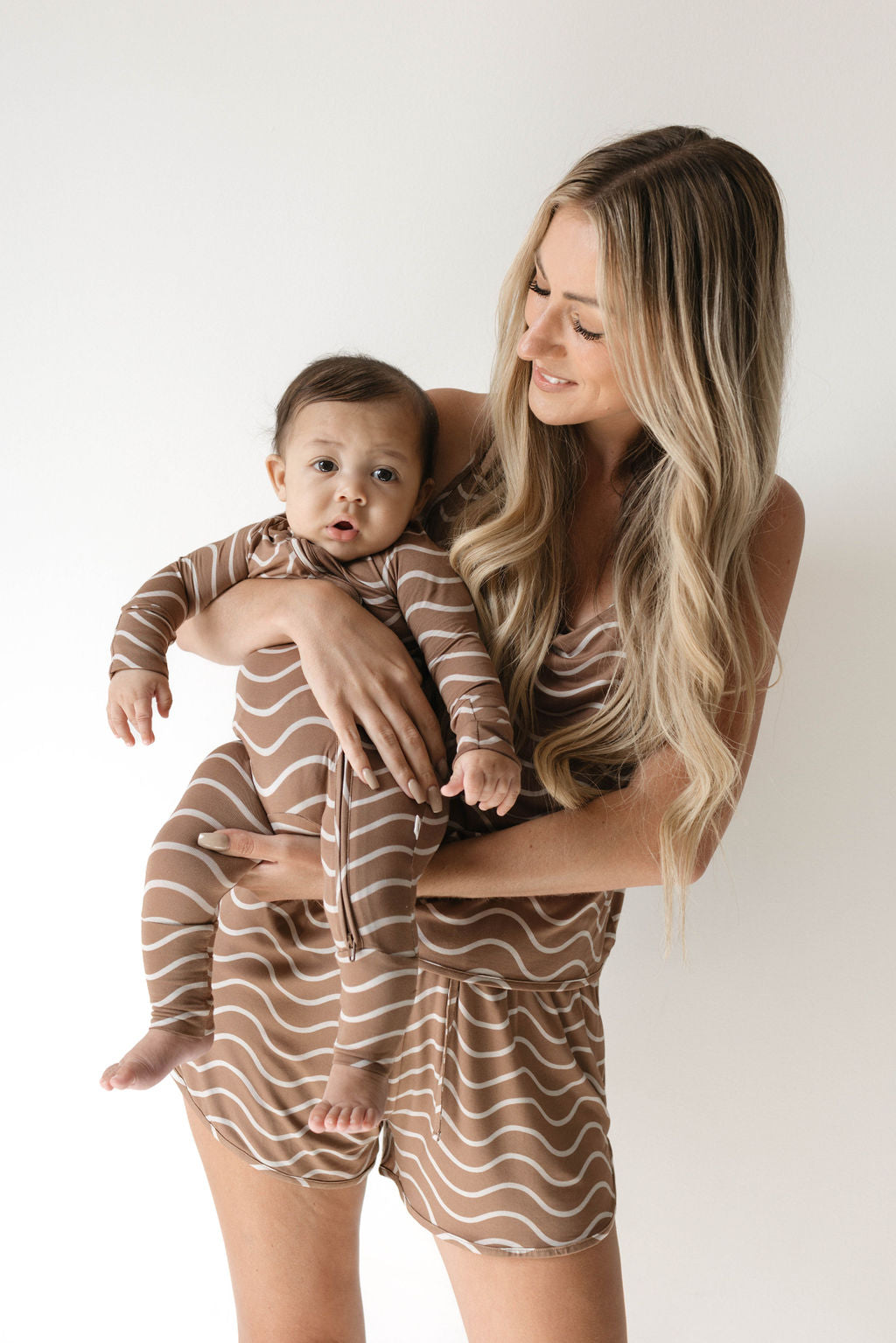 Bamboo Zip Pajamas | Static Waves