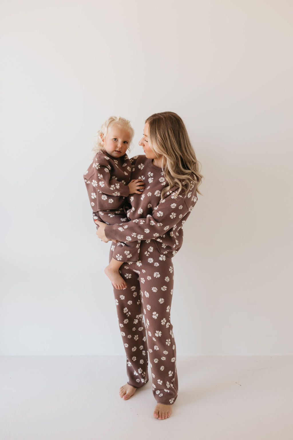 Knit Pant Set | Midnight Meadow