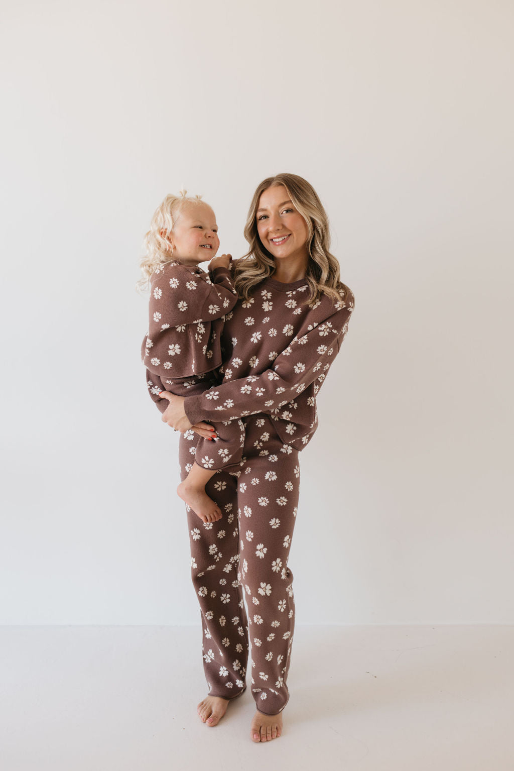 Knit Pant Set | Midnight Meadow