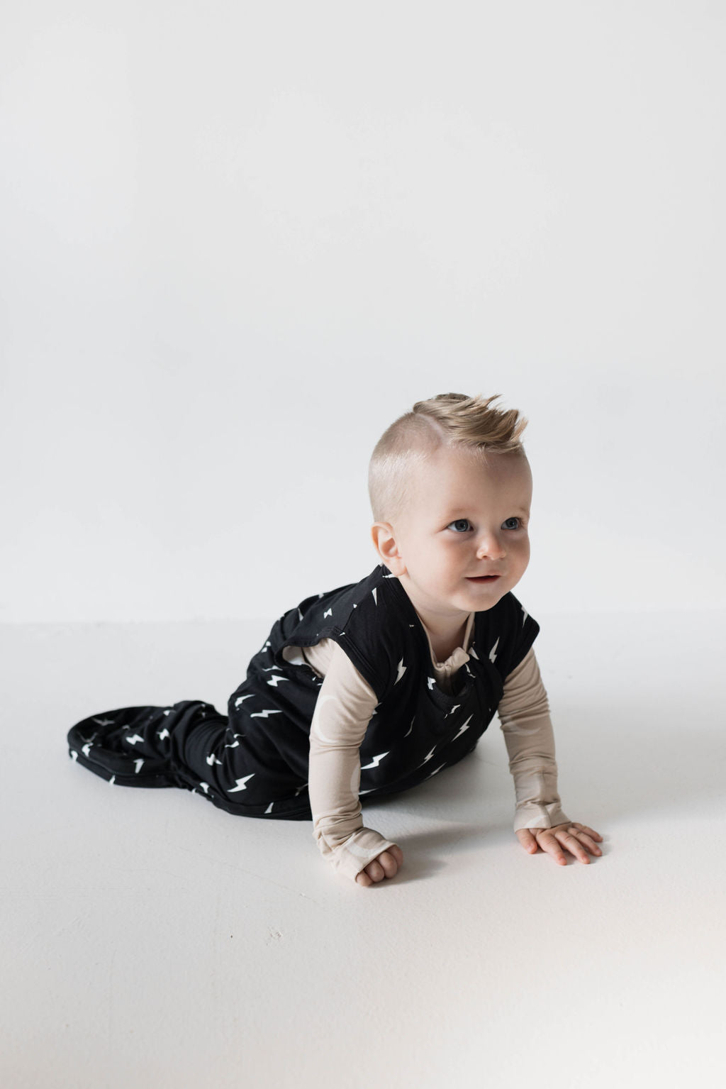 Bamboo Sleep Sack | Midnight Lightning Bolt