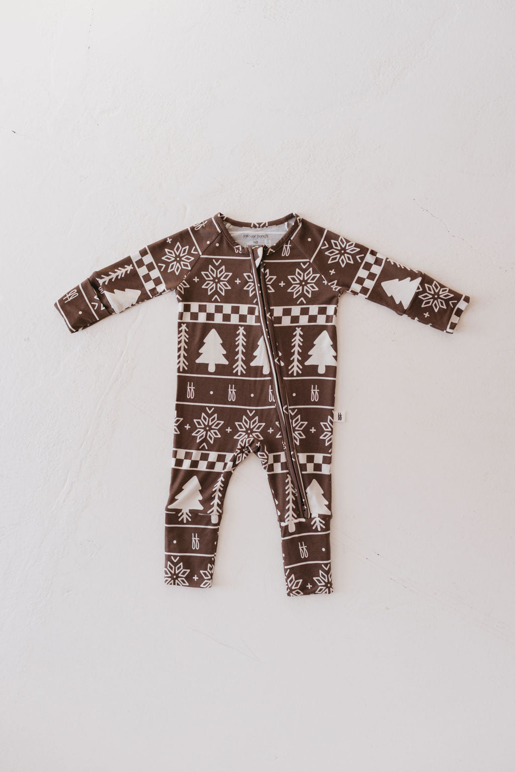 Bamboo Zip Pajamas | Forever Fair Isle