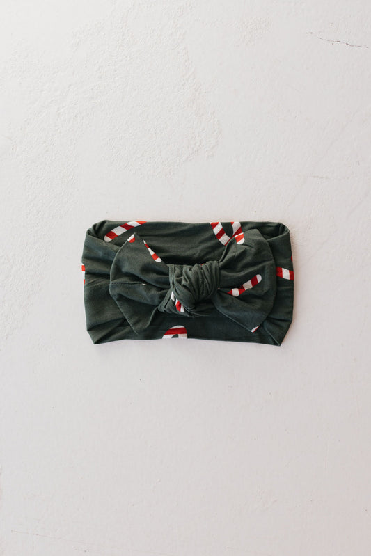 Bamboo Head Wrap | Candy Cane Lane 2024