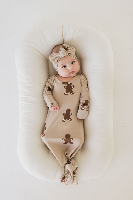 Bamboo Knotted Gown | Gingerbread