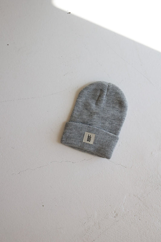 ff Knit Beanie | Grey