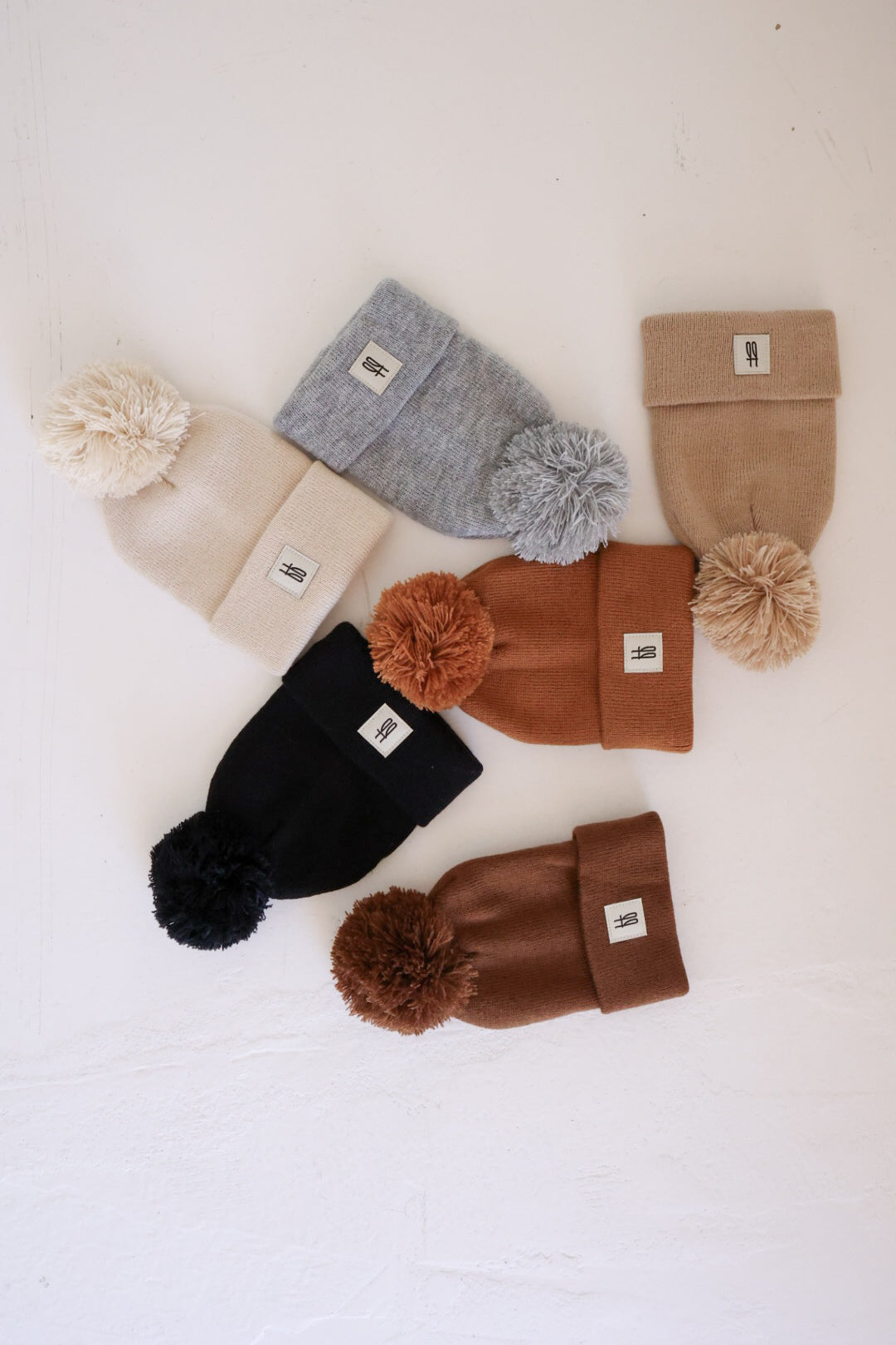 ff Knit Pom Top Beanie | Chestnut