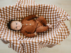 Gingham Muslin Quilt Blanket