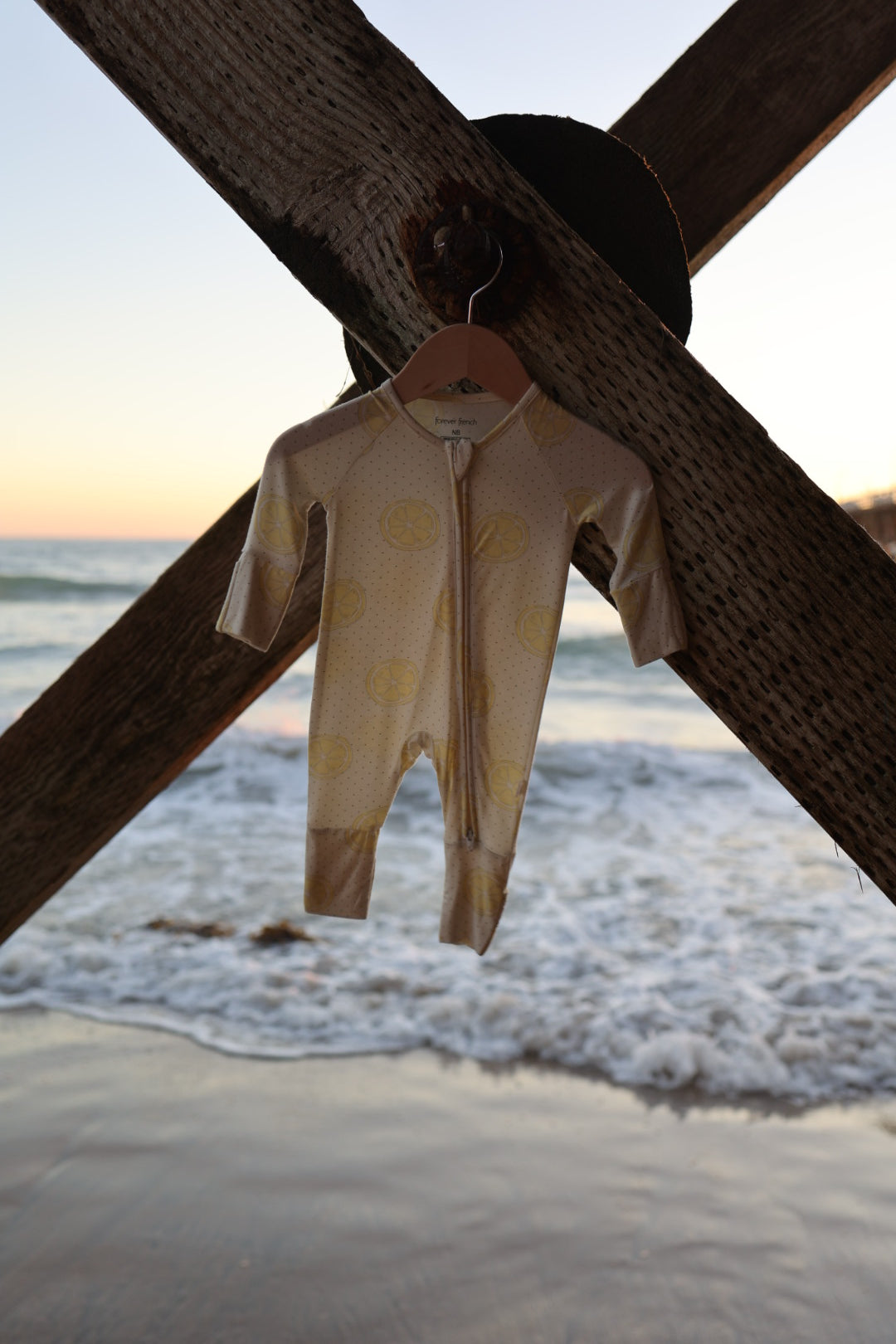 Bamboo Zip Pajamas | Lemon Drop