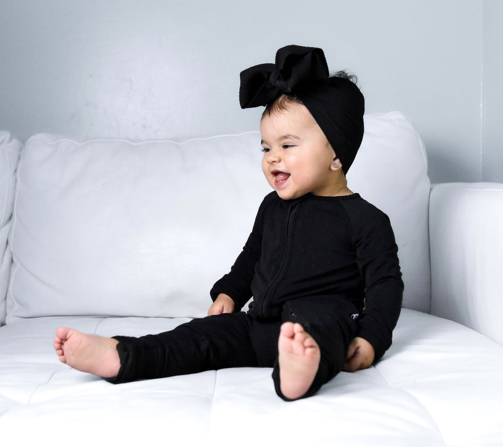 BLACK DREAM ZIPPER ROMPER