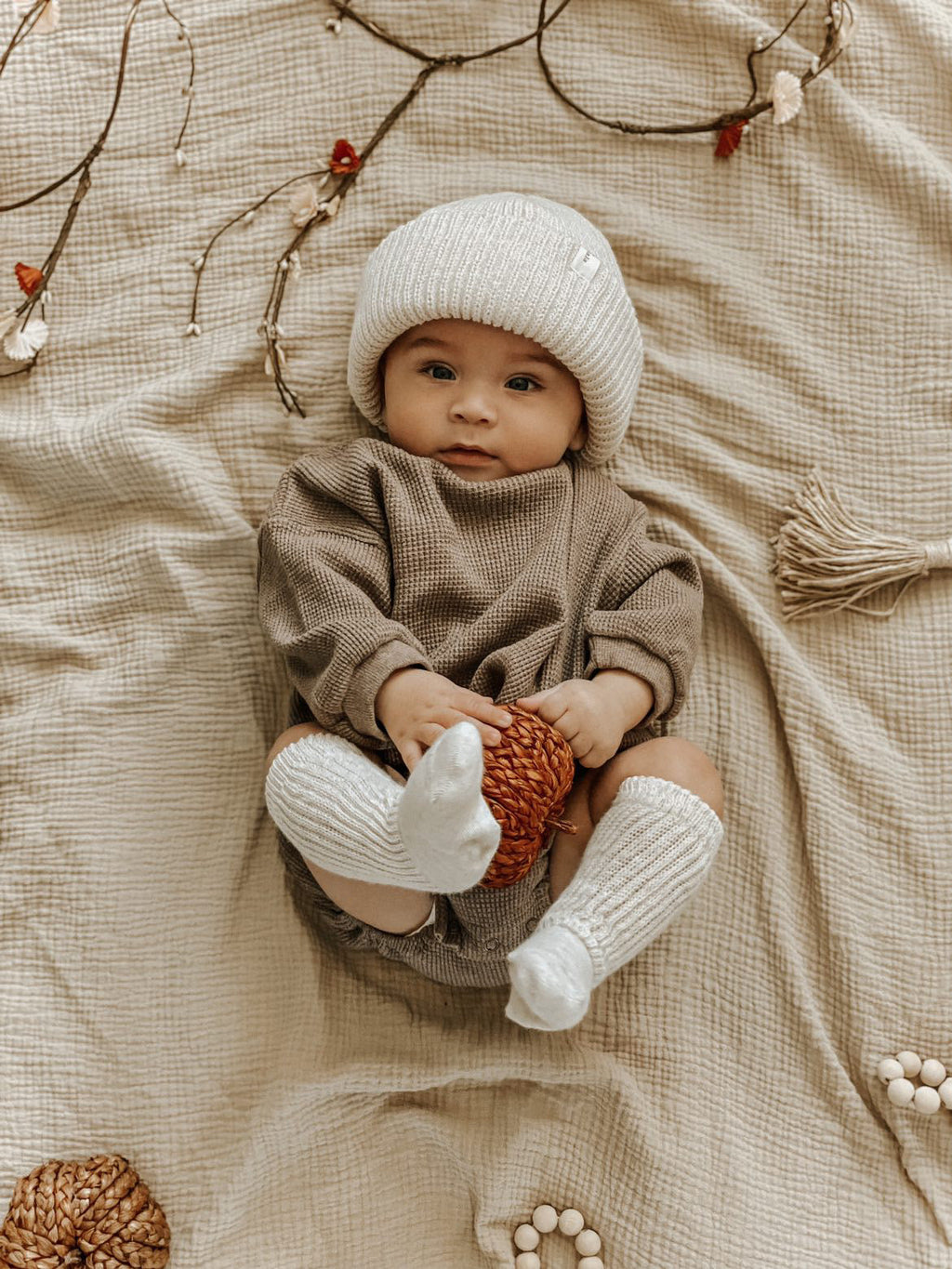 Waffle Bubble Onesie Romper