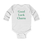 Good Luck Charm Infant Long Sleeve Bodysuit - St. Patrick's Day Baby Outfit