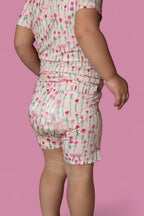 BLOOMS & BOWS FLORAL DREAM SHORT SET