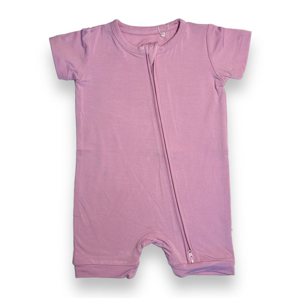 Lavender Haze Shorty Romper