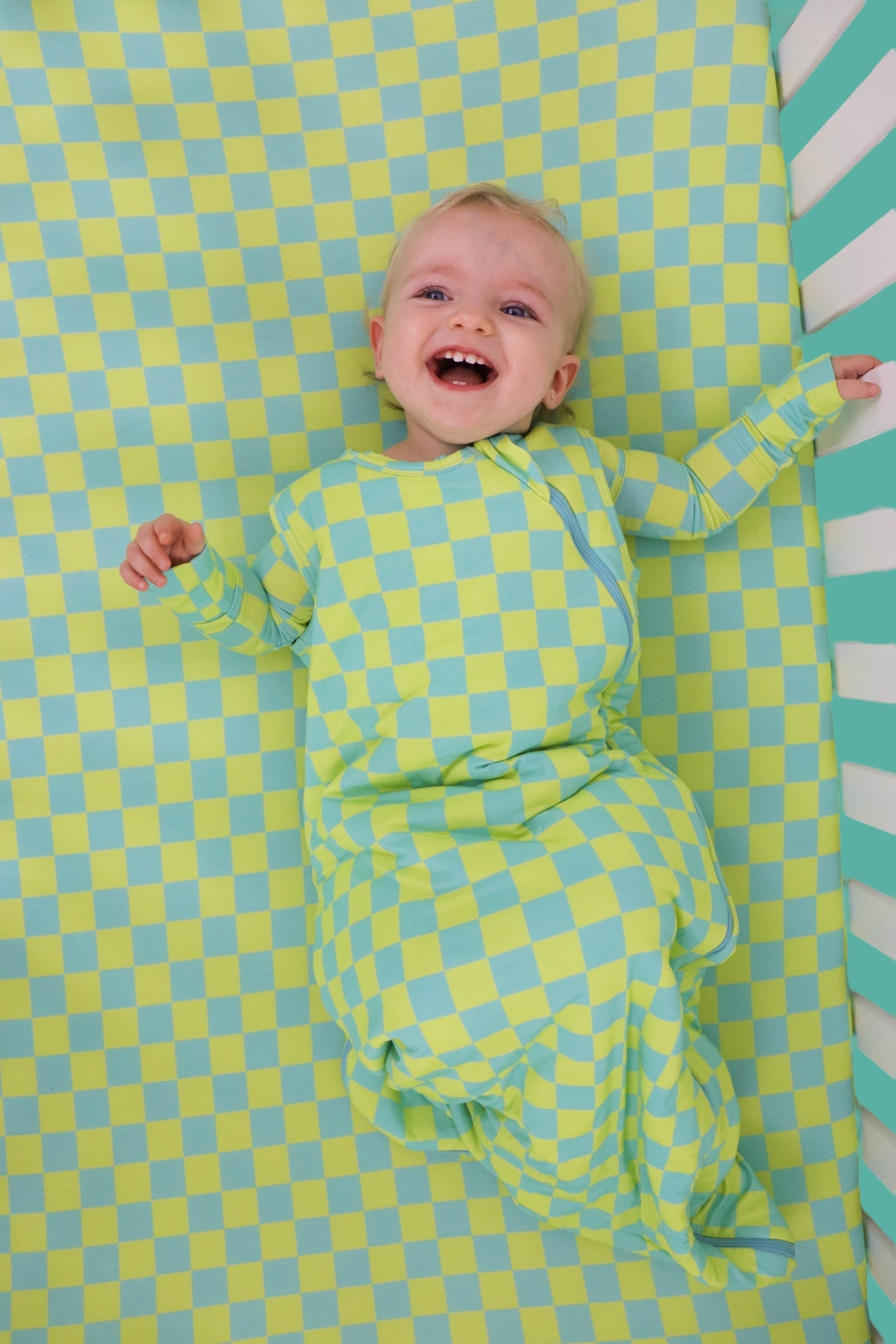 BE BOLD CHECKERS DREAM SLEEP SACK