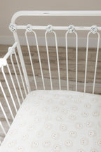 Muslin Crib Sheet | Just Smile Ivory