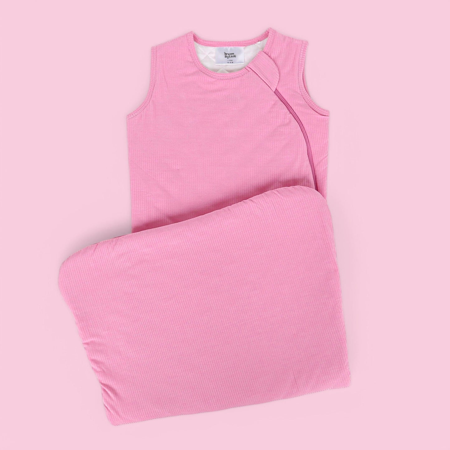 BELLA PINK RIB DREAM SLEEP SACK